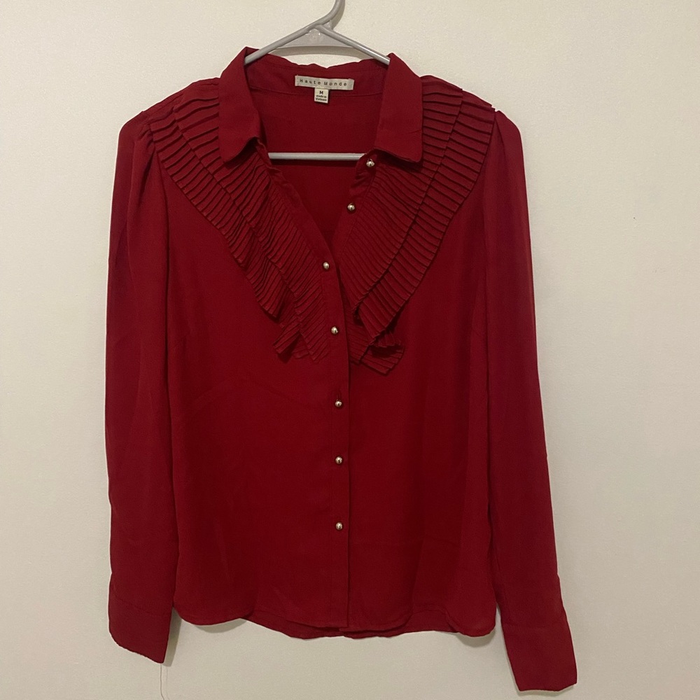 Haute Monde Long Sleeve Blouse